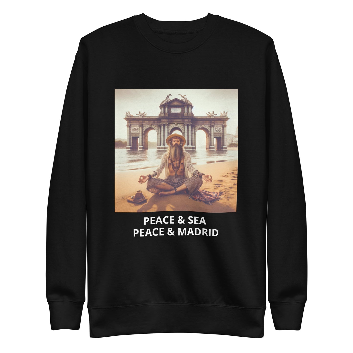 Sudadera hippie Madrid