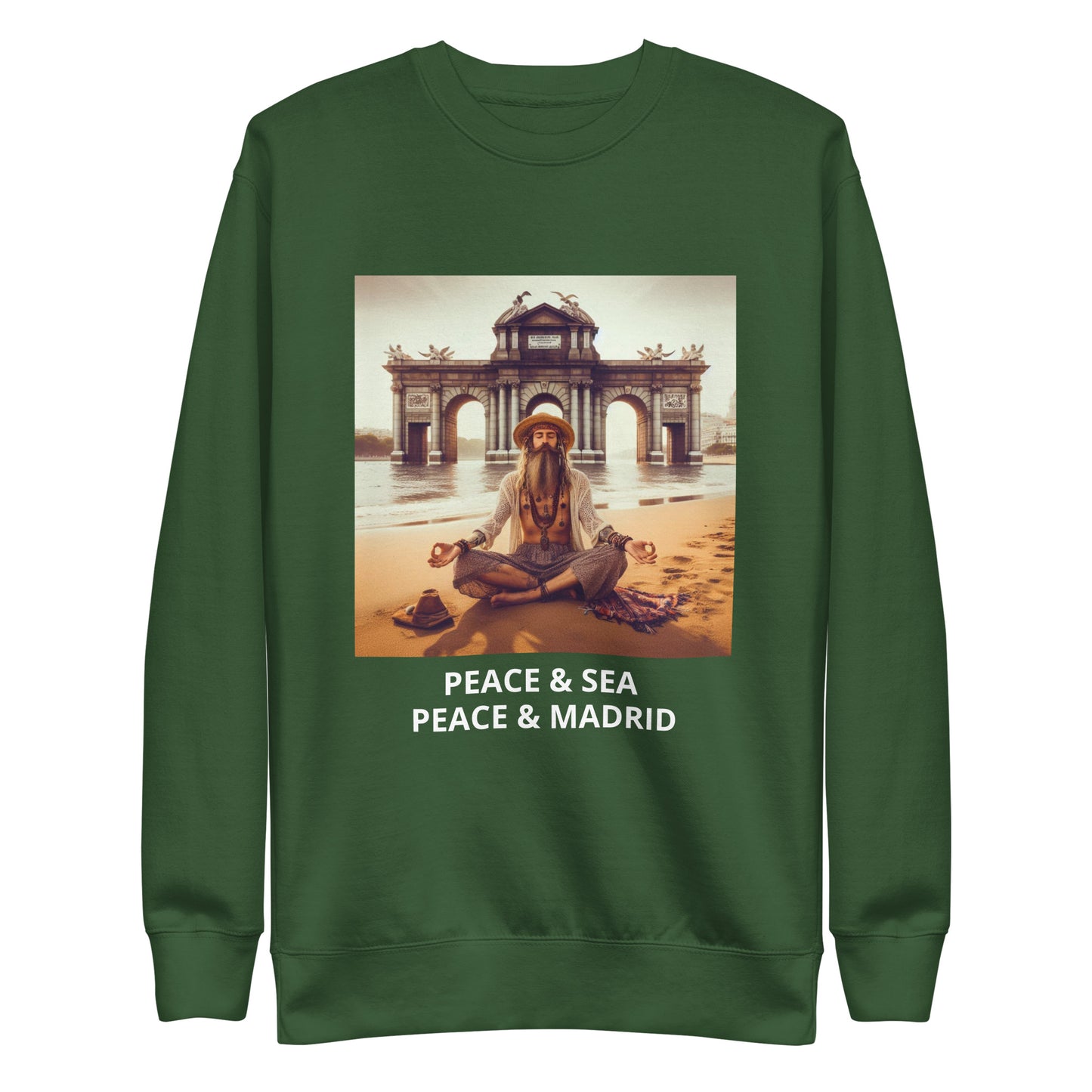 Sudadera hippie Madrid